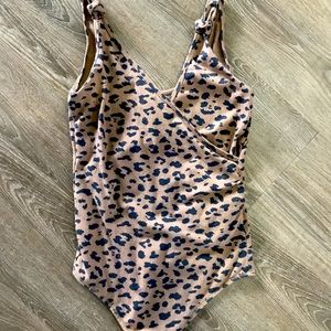 Abercrombie Leopard Bodysuit